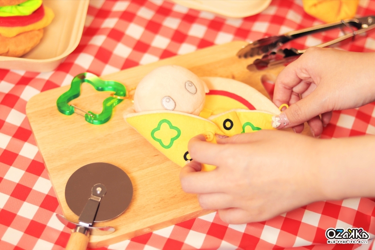 ぬいのおくるみ ぬいくるみん(イメージ)