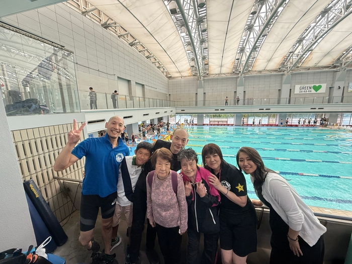 出場時の集合写真