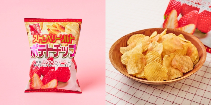 永井園 ストロベリーソルトポテトチップ