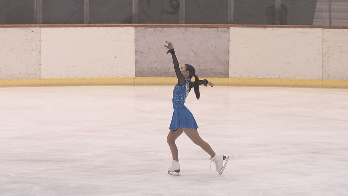フィギュアスケーター 田村綾音さん(広島文化学園大・3年)