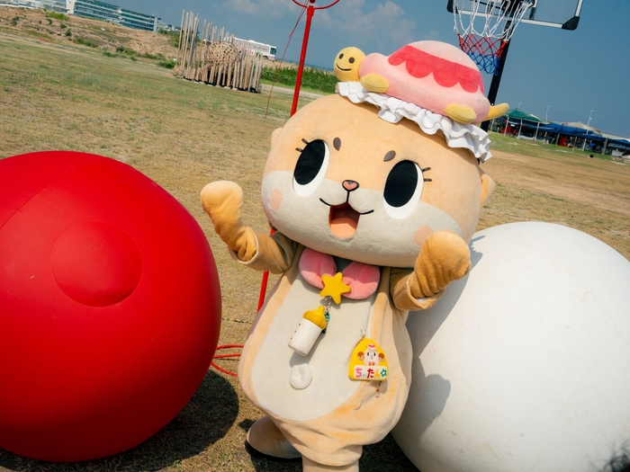 ▲ちぃたんと運動会でバトル！