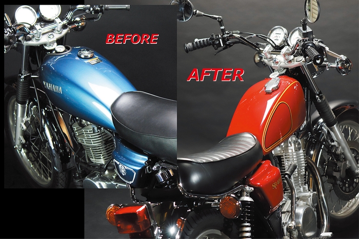 トラディショナルナロータンク for SR400(FIモデル)