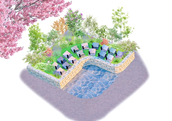 【新区画オープン】ガーデンデザイナーが手がける 新宿の樹木葬「牛込庭苑」　駅徒歩1分　11月1日(土)より販売開始