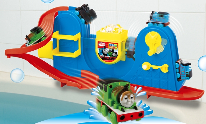 おふろDEミニカー きかんしゃトーマス トーマス&パーシーセット