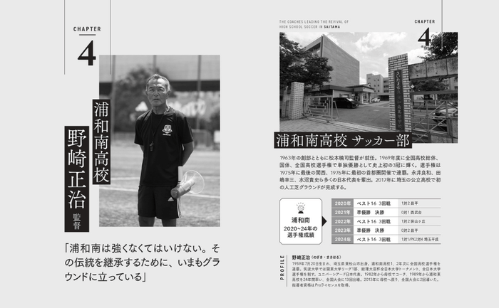 浦和南高校 野崎正治監督