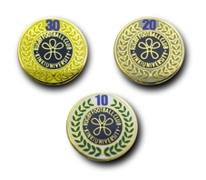 公式試合出場記念ピン