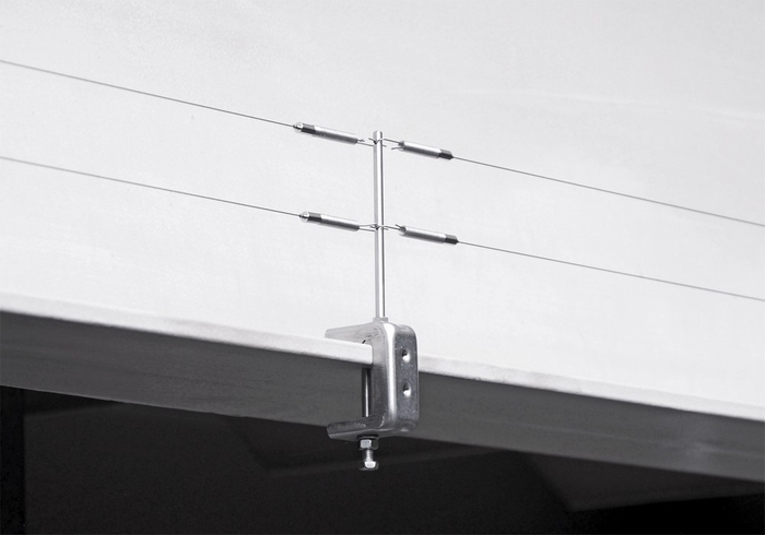 スマートクランプ支柱を使用した設置例