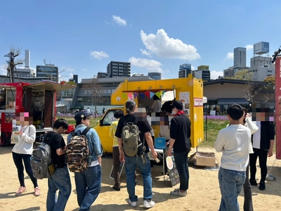 「キッチンカーでエシカルを！」をテーマに 全国47都道府県から多くの農家さんが大阪に集結した 『にっぽん青果祭』に出店！