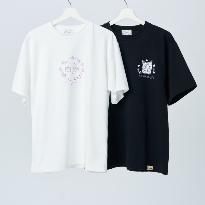 佐藤佳穂&井上瑠夏 Sustainable Message Tシャツ(Type A/B)