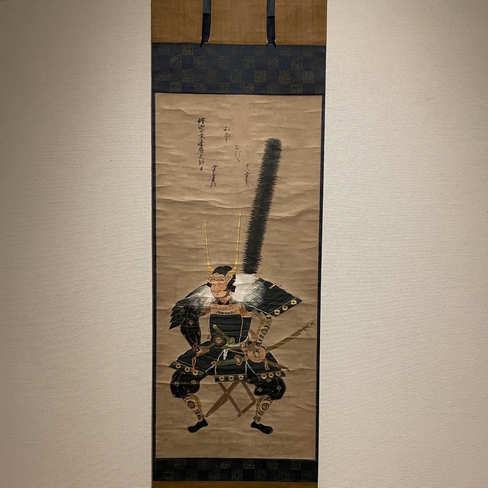 上杉謙信の肖像画(甲冑姿)