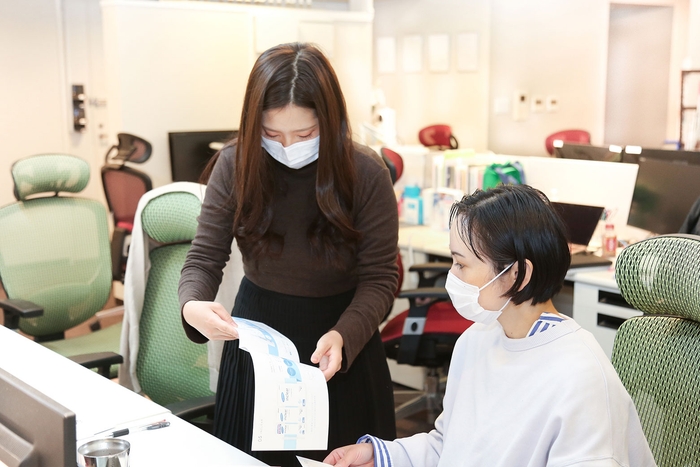 生産部の様子