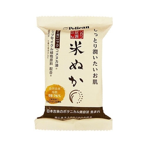 ペリカン自然派石けん 米ぬか