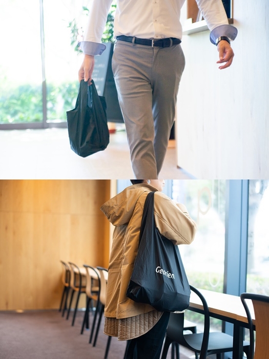 上:小さなくしゃまる 下:大きなくしゃまる