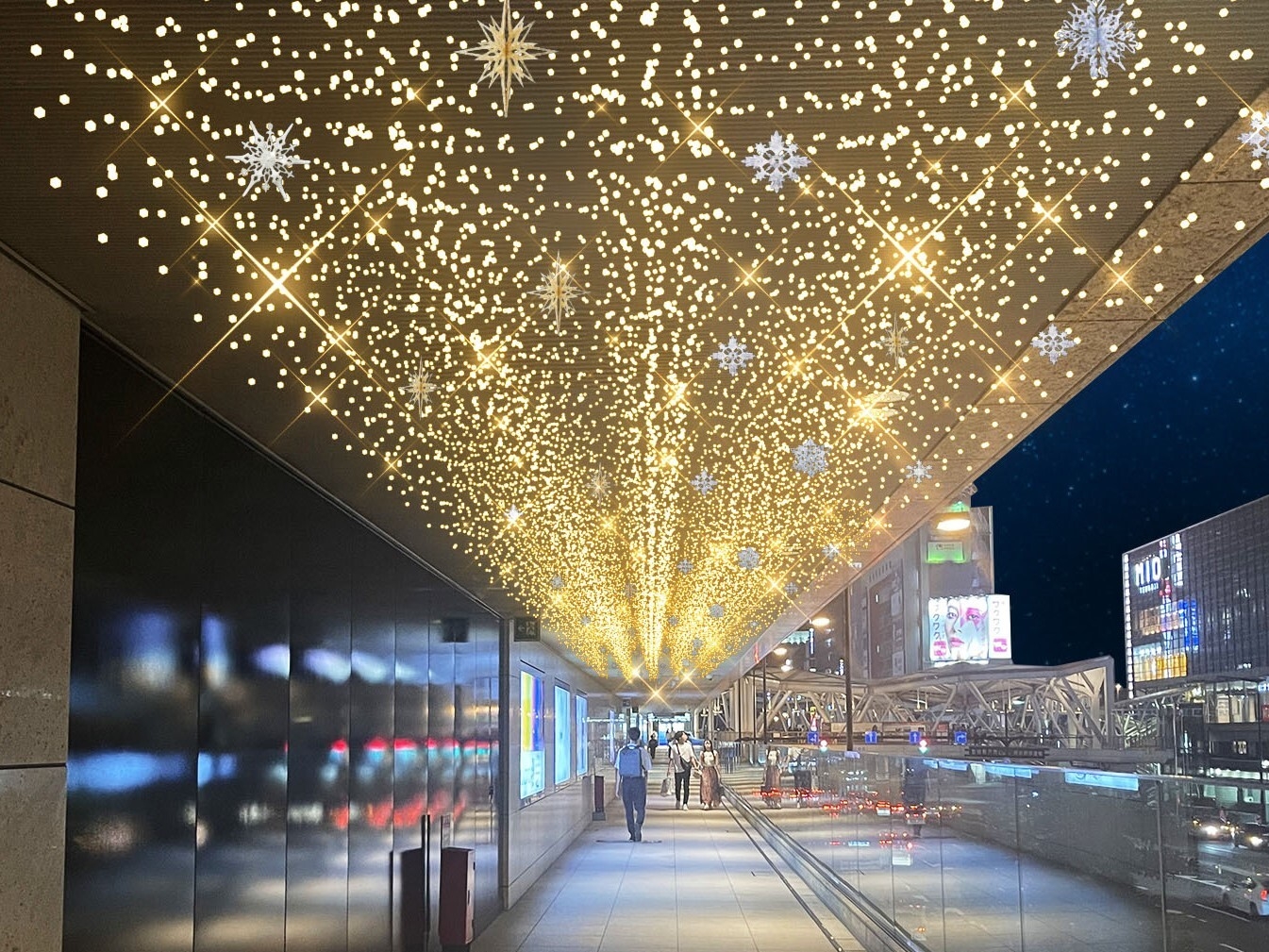 2階外周デッキ 天井装飾イメージ