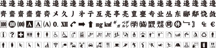 4,901文字の外字が使い放題