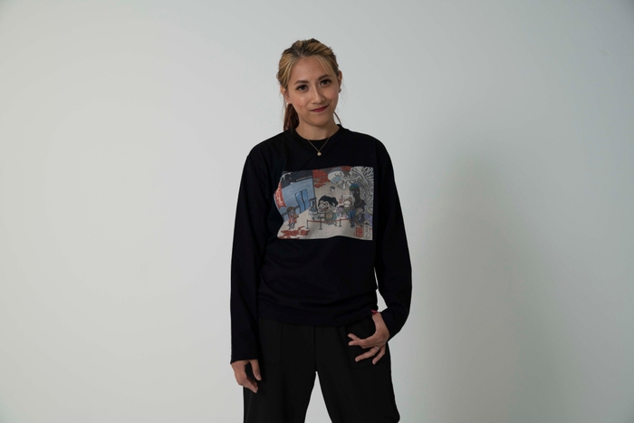 doadox ARTコラボ 浮世絵 LONG SLEEVE T-Shirt