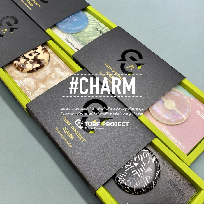 #CHARM アセテートでできたマーカー