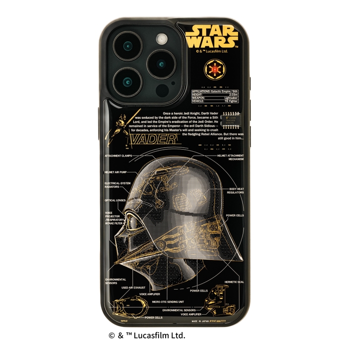 FLASH Darth Vader 基板アート iPhone 16Pro Maxケース