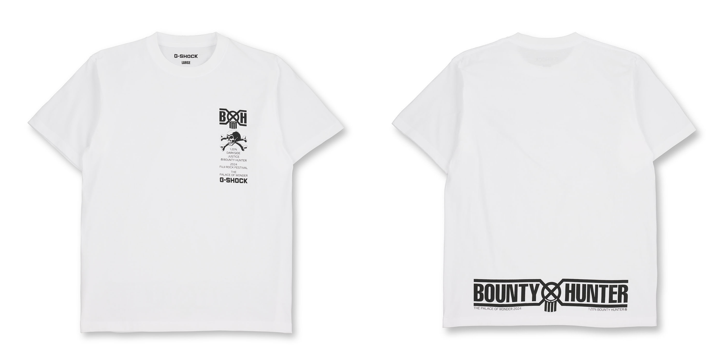 BOUNTY HUNTER WHITE FRONT/BACK