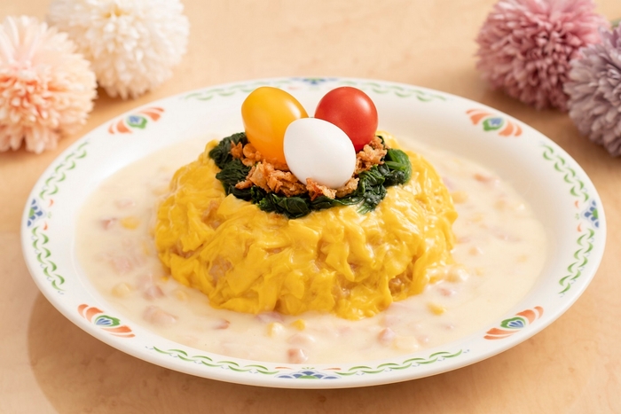 「イースターオムライス」