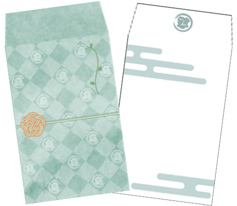 オリジナルぽち袋 (イメージ)