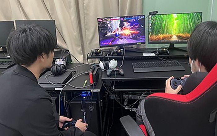 体験会の様子（eスポーツ）