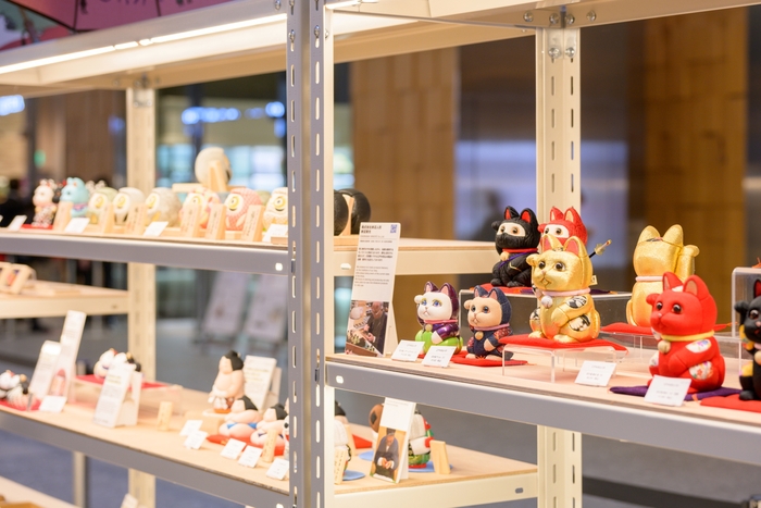 伝統工芸品の展示販売(イメージ)