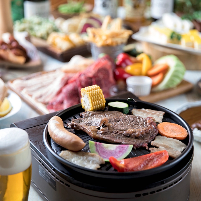 ジューシーなお肉とビールの相性は◎