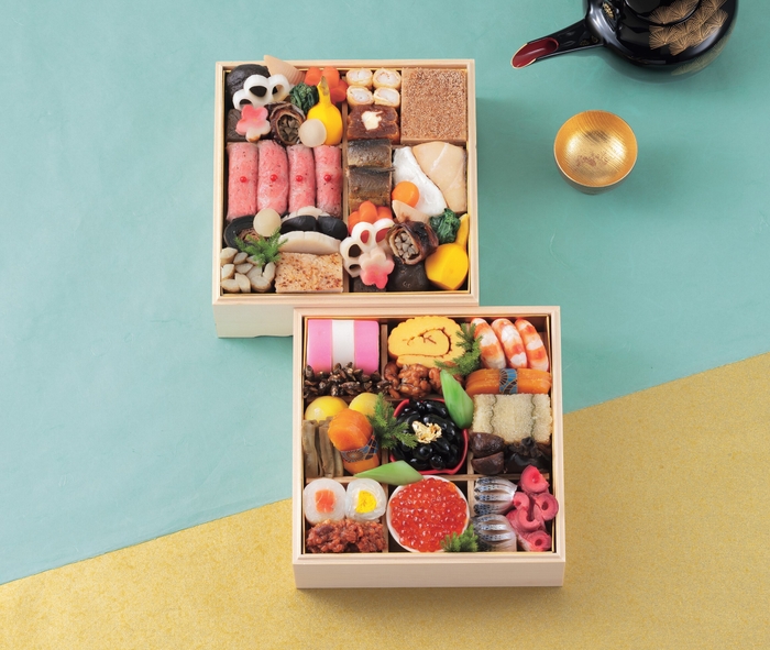 【銀座朔月】和風二段重