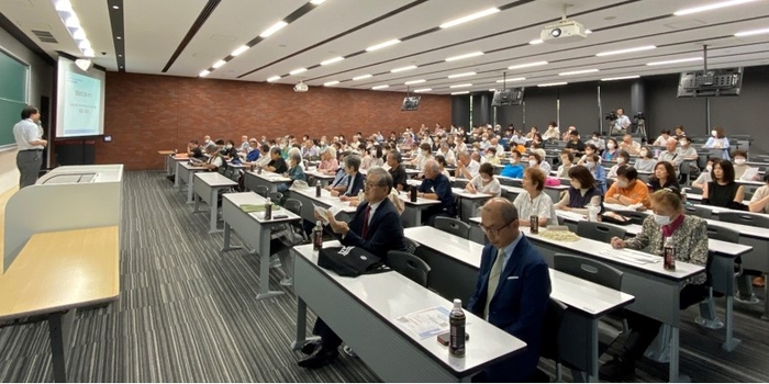 令和5年(2023年)9月開催の市民公開講座の様子