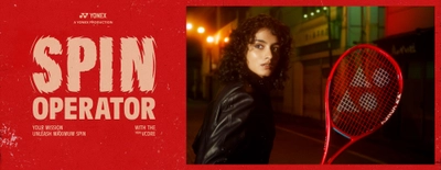 すべてのプレーヤーが高いスピン性能を体感できる　テニスラケット新「VCOREシリーズ」　2026年1月中旬より発売