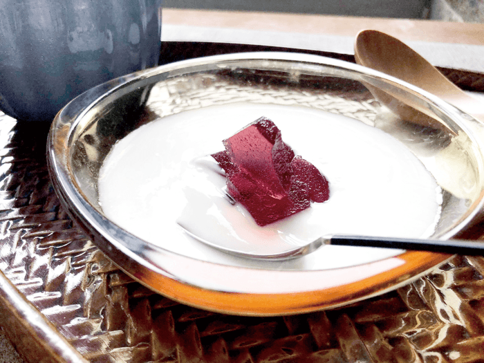 さなづら+ヨーグルト