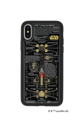 電池無しでLEDが光るギミックを搭載　 基板で緻密にデザインした「X-WING(TM)」「DEATH STAR(TM)」 iPhone X用ケース、ICカードクリップが登場　 ～日本限定商品～