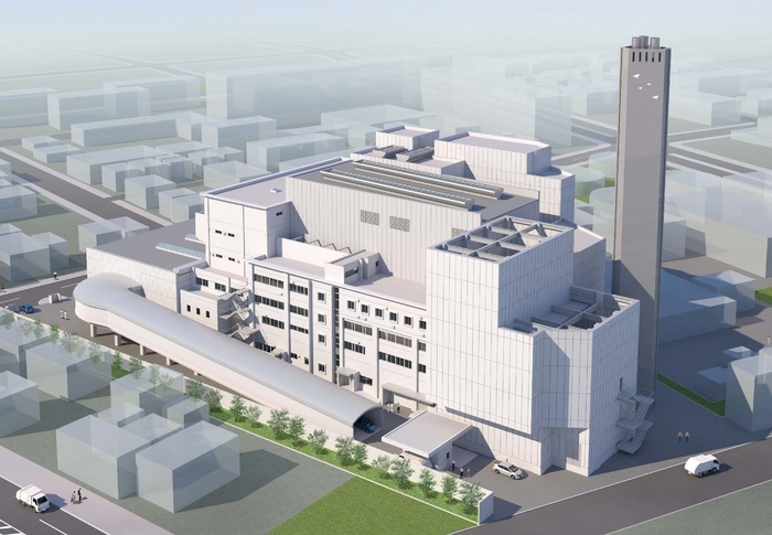 日乃出清掃工場 完成イメージ図