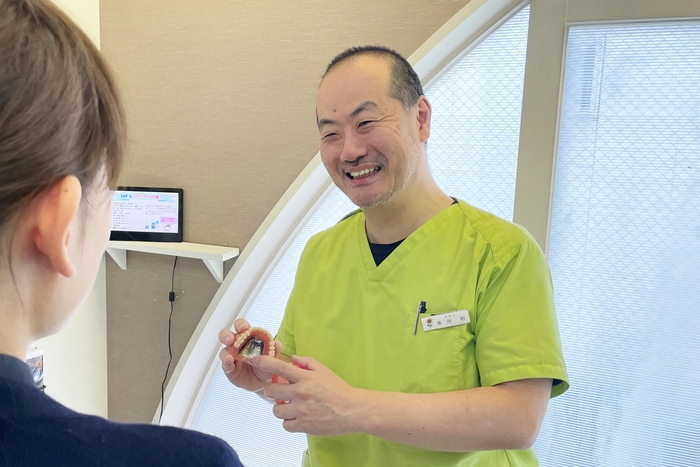 株式会社お守り入れ歯 代表の池田 昭