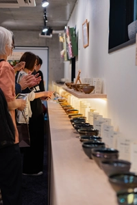 山根彰正氏の"無釉曜変天目茶碗"が日光東照宮の藝文協会展に初出展！