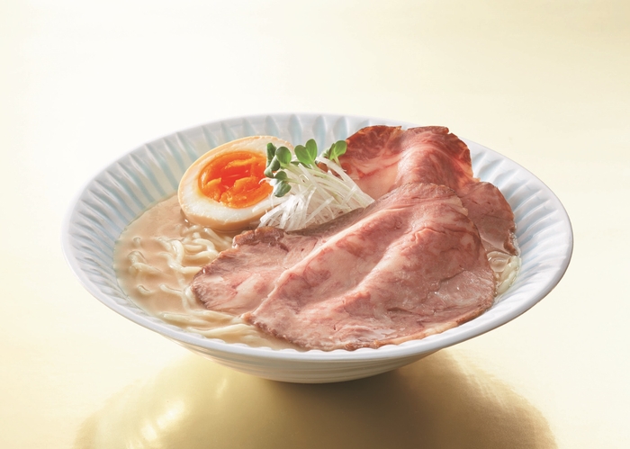 <磨匠ながやま>牛骨スープの和牛冷やし麺