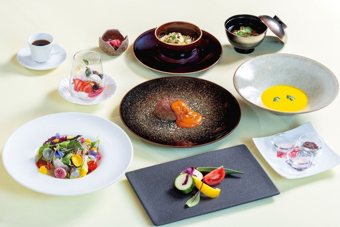 夏の鉄板焼きランチ