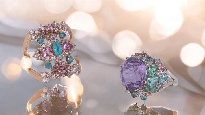 ミューリー、2025年6月1日よりホテルニューオータニ東京店 7周年ジュエリーフェアを開催。“色をまとう、詩をのせる” 個性豊かな宝石と手仕事が紡ぐジュエリーコレクションが登場