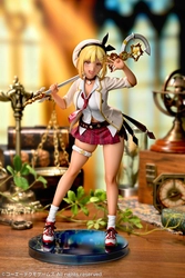 シネマティック錬金術RPG『レスレリアーナのアトリエ  ～忘れられた錬金術と極夜の解放者～』より、 “レスレリ学園”で登場した「ライザ」こと ライザリン・シュタウトが制服姿でフィギュア化！