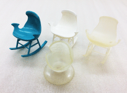 (写真:3Dプリントで制作したグッズ例)