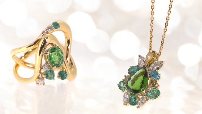 K18パライバトルマリンR＆PD