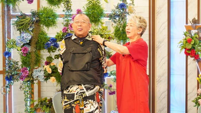 中尾さんに指導を受ける鶴瓶さん！