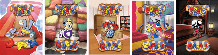 <アメイジングデジタルサーカス ピンバッジ 商品画像>