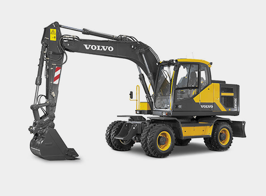 ボルボ重機も登場