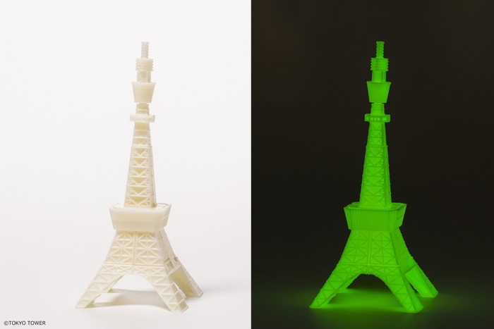 ゴトプラ 東京 蓄光Ver.(暗所に置いた場合)