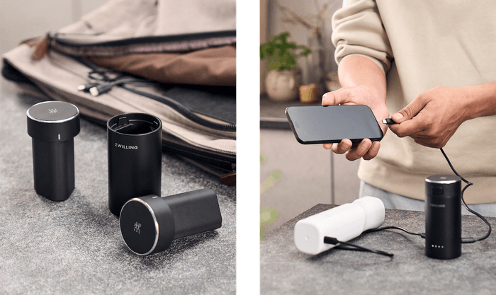 バッテリーとチャージャー ポータブル電源としても