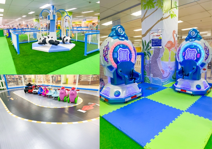 ユニークな乗りものが勢揃い