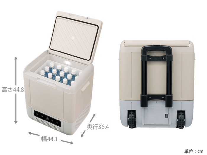 18リットルは500mlペットボトル20本収納可