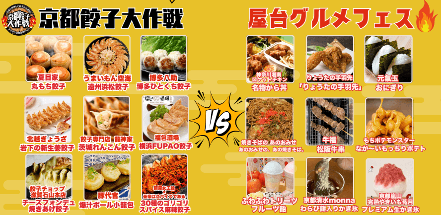 京都餃子大作戦2025 屋台グルメフェス2025